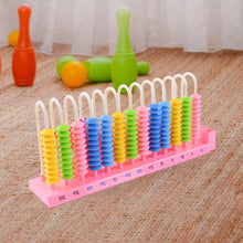 Abacus 13 Rods Counting Abacuses Toy Bead Educational Tools (1 Set / Mix Color)