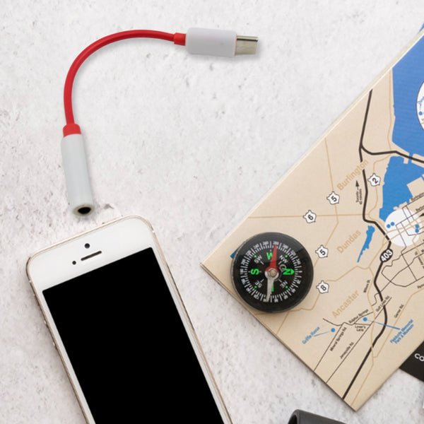 Buy USB Type C to Headphone Jack Audio Connector | – gobasket.in