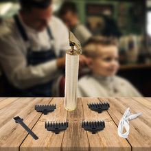 Men's Hair Trimmer & Beard Clipper with 4 Adjustable Blades & Cleaning Brush, Hair accessories