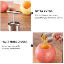 Corer Pear Core Separator Vegetable Core Remover Seeder Cutter Pitter Fruit Hole Remover Coring Tool (1 Pc)