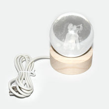 3D Crystal Ball lamps With Base (1 Pc)