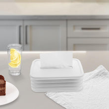 Simple Silicone Tissue Holder – Cube/Cylinder Tissue Box for Bathroom, Office, Car & Bedroom