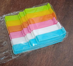 Food Bag Clip Sealer – Airtight Plastic Clips for Snacks, Kitchen & Camping (18 Pc Set)